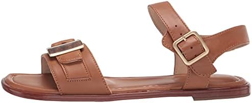 Rockport Women's Total Motion Zadie Buckle Sandal, Cumin LTHR, 6 Wide | Image 7