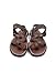 Mens Brown Flat Sandals from Genuine Leather, Handmade Greek Sandals for Men, Mens Brown Round Toe Sandals, Sandalmania Mens Leather Sandals (7)