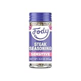 Fody Foods Vegane Steak-Gewürzmischung, aromatisches Grillgewürz, Low Fodmap-zertifiziert, empfindliches Rezept, gut und IBS-freundlich, 90 ml
