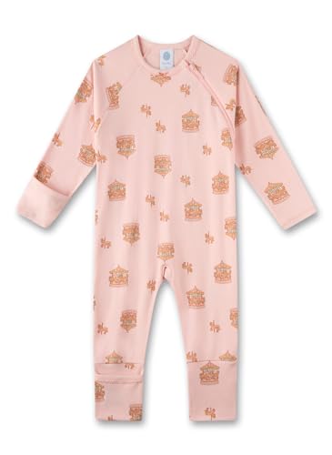 Sanetta Baby-Strampler rosa Karussel | Praktischer und bequemer Strampler...