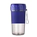 Przenośna sokowirówka mini blender do owoców elektryczna sokowirówka kubek USB sokowirówka butelka ładowana mikser do owoców 300 ml niebieska