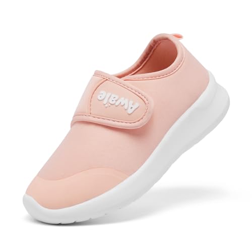 AWALE Toddler Walking Shoes Slip On Toddler Shoes Boys Girls Kids Sports Sneakers Casual School Tennis Shoes