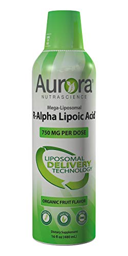 Aurora Nutrascience Mega-Liposomal R Lipoic Acid 750 mg Vida Lifescience 16 oz Liquid by Vida Lifescience