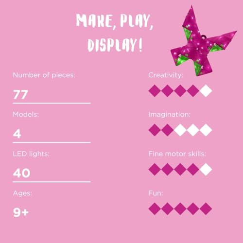 Creatto Herz jeu de construction LED modulaire et flexible pour veilleuse DIY - 4