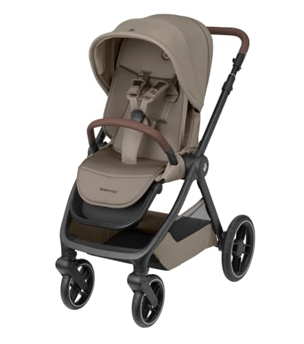 Maxi-Cosi Oxford, Poussette, 0-4 ans, 0-22 kg, Pliage compact, Suspension douce, Assise spacieuse, 3 positions d'inclinaison, Panier de rangement de 10 kg,...
