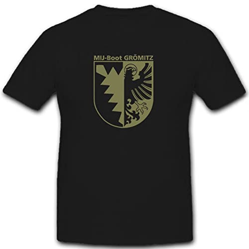 T-shirt de chasse M1064 noir XXXXL - Modèle Grömitz Camu Variante II