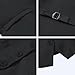Foucome Vest for Women Fashion Casual Suit Vests Versatile Racerback Waistcoat Vest Tops, Black, S