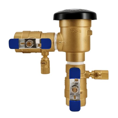1&rdquo;720A Pressure Vacuum Breaker Assembly, Replacement for Zurn Wilkins 1-720A Thickened Brass...