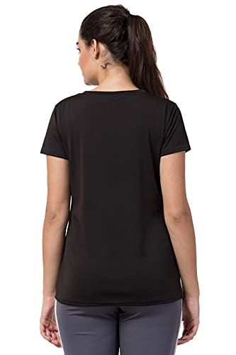 Image of BLUECON Women's Slim Fit Polyester T-Shirt