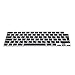 Produktbild kwmobile Silikon Tastaturschutz für Apple MacBook Pro 16" (2021) - QWERTY Russisch Keyboard Cover Abdeckung - Schwarz