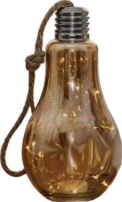 Auslese Hanging Fairy Bulb Decorative Battery Operated Rope Hanging 10 LED Lights (Warm White)