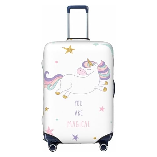 You Are Magical Print Luggage Suitcase Cover Protector Luggage Washable Covers With Concealed Zipper