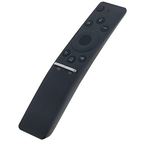 VINABTY Control remoto de voz de repuesto para Samsung MU8000 M5520 M5500 Full HD Smart TV UE32M5500 UE32M5600 UE43M5500 UE43M5510 UE43M5600 UE49M5500 UE49M5510 UE49 M5600
