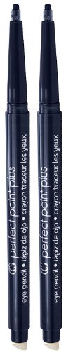 CoverGirl Queen Collection Perfect Point Plus Eyeliner - Midnight Blue (220) - 2 pk