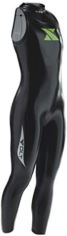 Xterra Wetsuits - Men's Volt Triathlon Wetsuit - Sleeveless Neoprene Wet Suit (3mm Thickness) (Large) | Designed for Open Water Swimming - Ironman & USAT Approved