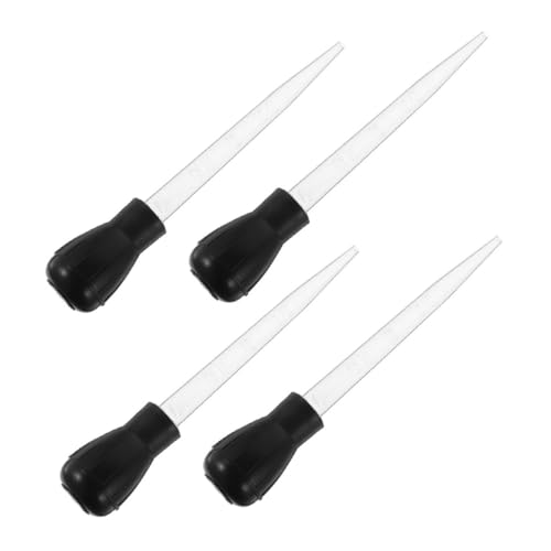 Ciieeo 4pcs Practical Meat Baster for Bbq Grilling Basting Bulb Reduces Smoke and Maximizes Oil Efficiency for Outdoor Cooking