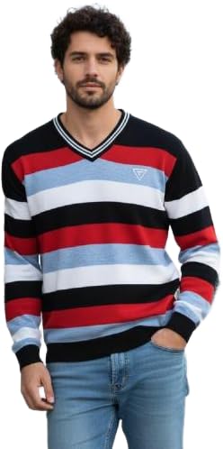 Krishna Exports Men's Winter V Neck Trendy Sweater-picture-41