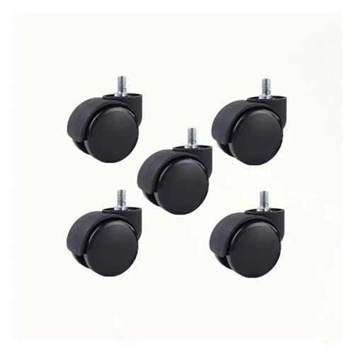 Rotation d'ordinateur roue universelle vis rechange roulette meuble 5x