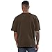 Men's Fashion Oversized Tshirts Workout Short Sleeve T-Shirt Dry Fit Lightweight Crewneck Tee Tops Brown