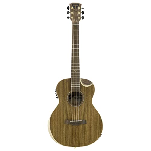 Traveler Guitar 6 String Acoustic-Electric Guitar, Right, Koa (Redlands Concert) #TOP28