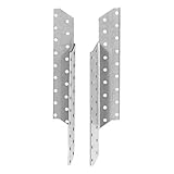 Sparrenpfettenanker immer gleiche Anzahl an rechten und linken Material : Stahl verzinkt Stärke: 2 mm Tiefe: 34 mm Abmessung bezieht sich auf die Länge des Ankers je nach Auswahl das Lochbild kann sich je nach Größe des Ankers verändern ! Auf Anfrage können wir Ihnen auch die Zulassung des jeweiligen Produktes zumailen !