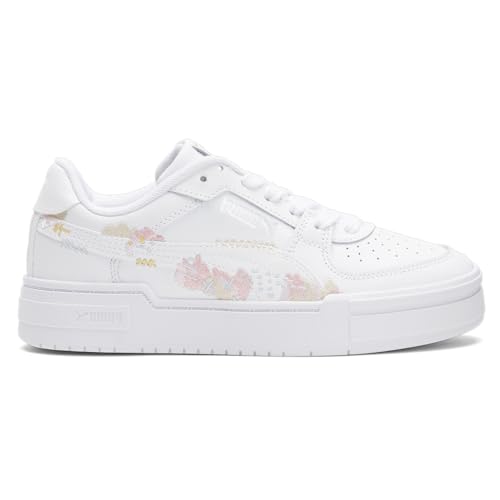 PUMA Womens Ca Pro Embroidered Lace Up Sneakers Shoes Casual - Pink, White