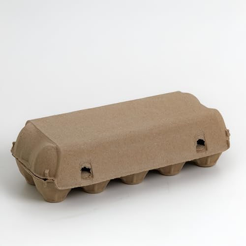 210 Eierschachteln aus Recyclingfasern 10 Eier Größe S/M/L Eierkartons Eierverpackung (210)