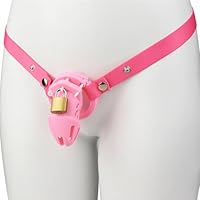 Keuschheitskäfig mit Keuschheitsgürtel, Peniskäfig & Gurt aus Silikon, 5 Penisringe, Bondage-Fesseln, atmungsaktiver Peniskäfig für Training und Abstinenz, BDSM-Spiele, Sexspielzeug für Männer