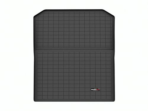 WeatherTech Cargo Trunk Liner for Rivian R1S - Behind 2nd Row (401567) Black