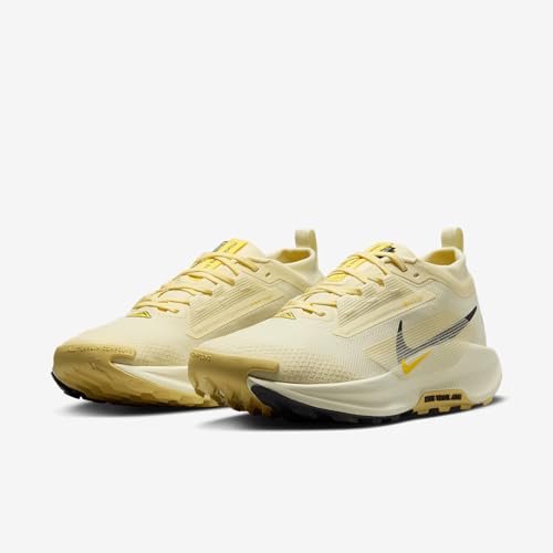 Nike Pegasus Trail 5 Gore-TEX Men's Waterproof Running Shoes (FQ0908-700, Alabaster/Saturn Gold/Lightning/Medium Ash) Size 11