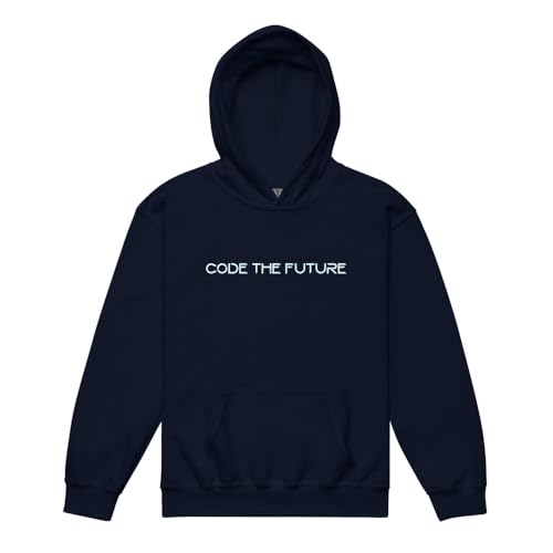 Code the Future Youth Hoodie – Tech-Savvy STEM Hoodie for Kids | Future Coder Gift Sweatshirt
