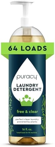 Puracy Laundry Detergent - Enzyme-Powered Liquid Laundry Detergen...