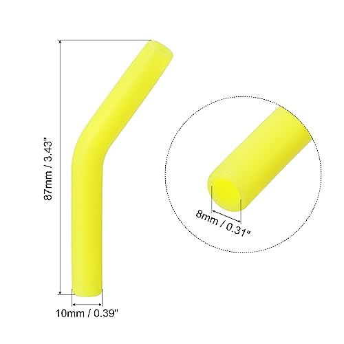 uxcell 8 piezas puntas de silicona para pitillos miniatura 2