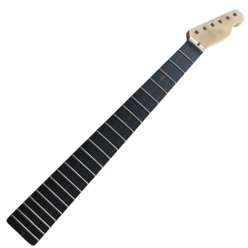 Manche de guitare électrique en érable avec touche ébène lisse pour restaurer son instrument