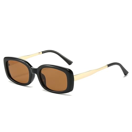 Lunettes de soleil carrées rétro pour hommes avec verres dégradés tendance