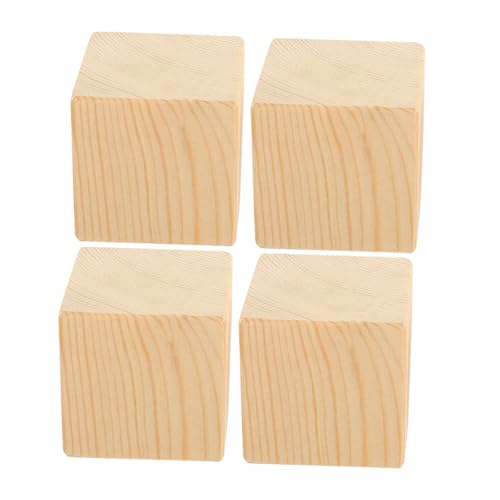 Elevadores de patas de madera para muebles resistentes, pack de 4 bloques para subir sofá y cama 2