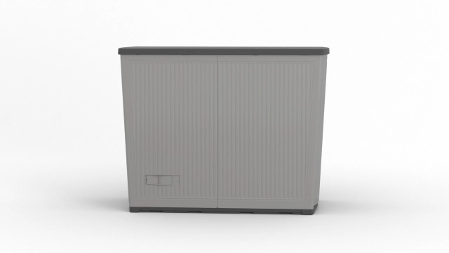 Amazon.com : Suncast XL Outdoor Storage Cabinet, 130 Gal, Lockable