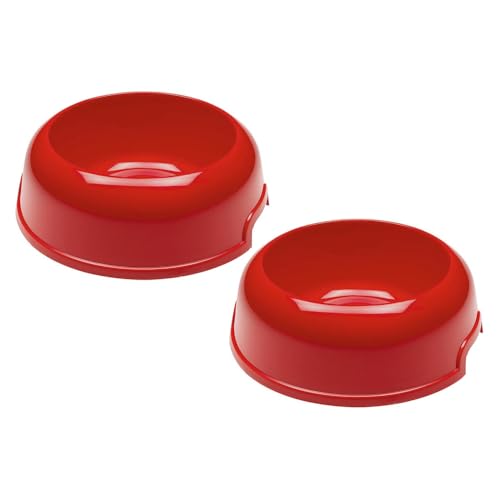 Ferplast Gamelle pour Chien et Chat Party, antidérapante, Facile à Transporter, en Plastique recyclé, Petite (0,5 L)