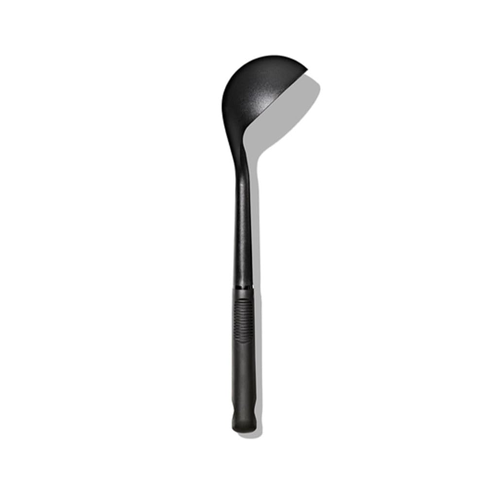 OXO International 1190800 Good Grips Kepçe, Siyah Naylon - Miktar 6