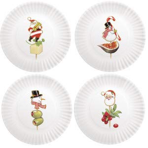 Mary Lake Thompson Holiday Appetizer Melamine Plate