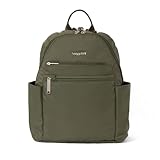 Baggallini Securtex® Anti-theft Vacation Travel Backpack 10x13 Slash-Resistant Nylon Daypack w/RFID