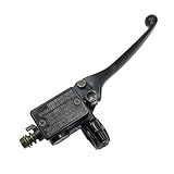 SPNUVR Motorcycle Universal 7/8' 22mm Brake Pump Handlebar Right Hand Brake Master Cylinder Lever for Dirt Pit Bike ATV Quad Moped Scooter Buggy Go Kart ATV Hydraulic Brake Lever