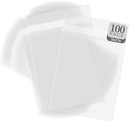 Acid-Free Picture Sleeves, 100Pack Crystal Clear Zambia - View #4