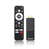 Android TV Stick 4K Ultra HD Negro – 2GB RAM + 16GB ROM, WiFi 6, Control por Voz, Compatible con la Mayoría de Apps, Alto Rendimiento Entretenimiento 4K y Juegos