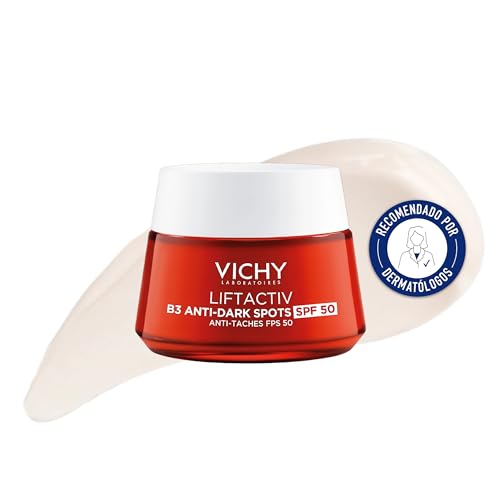 Vichy Liftactiv Crema Viso B3, Crema Viso Anti-Macchie, Adatta a