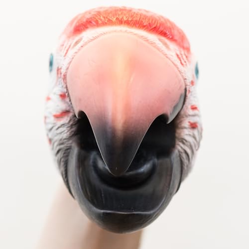 Wild Thingz Red Macaw Hand Puppet for Kids, 16 cm x 15 cm x 9 cm - Image 4