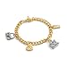 COACH Jewelry Women's Signature Handbag Charm Bracelet