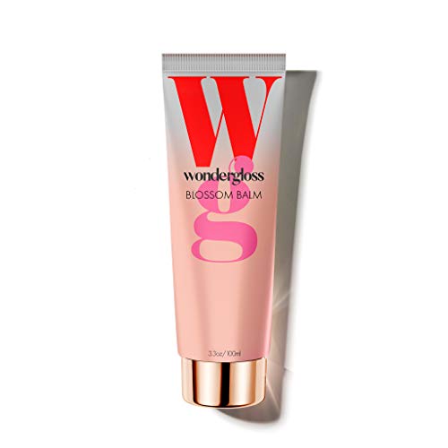 Wondergloss Blossom Balm Oil Cleansing Balm and Pre-shampoo Treatment-3.3fl. Oz -Moisturizing and Nourishing Face Balm CRUELTY FREE PARABEN FREE