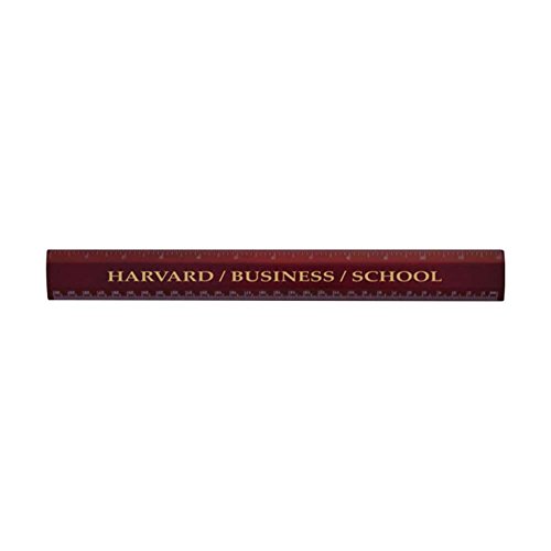 SS INC HarvardCollege Crimson Wood Ruler