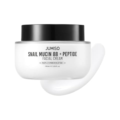 JUMISO Snail Mucin 88 + Peptide Cream 100ml | Kbeauty, for Sensitive Skin, Calming Acne, Strengthening Skin Barrier, Controlling Oil Cover